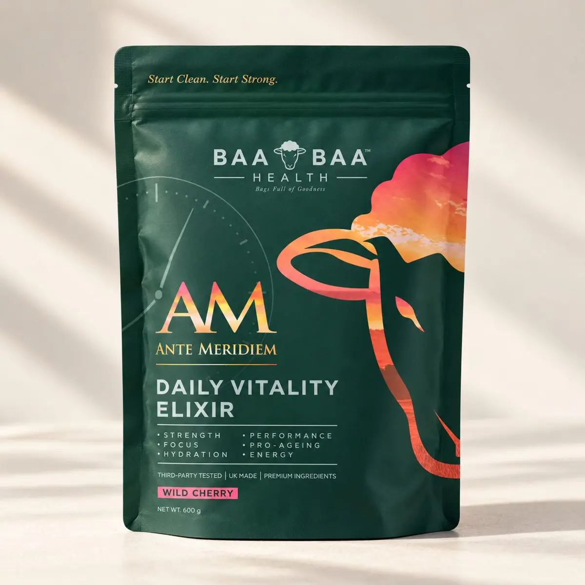 Ante Meridiem pouch